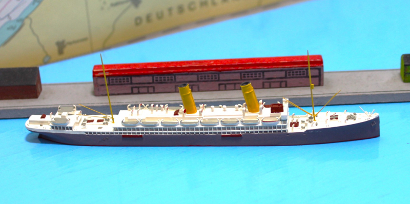 Passagierschiff "Balmoral Castle" (1 St.) GB 1910 Rhenania Liz. G 11